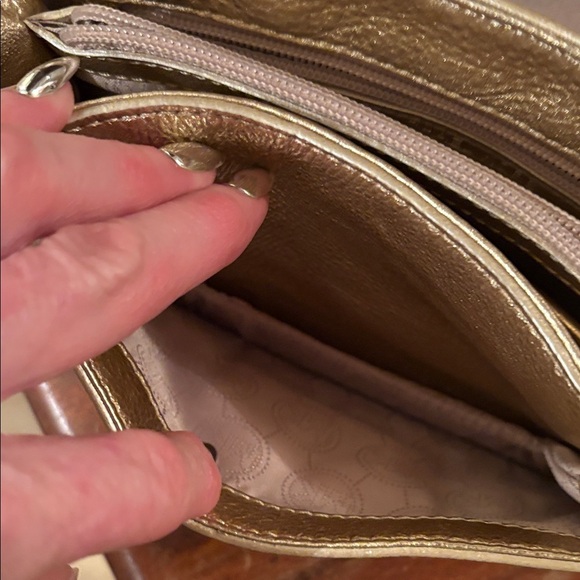 Michael Kors Metallic Gold Mini Bag - Picture 15 of 16
